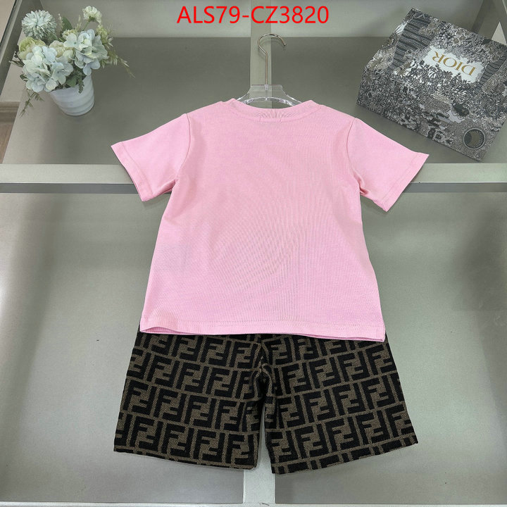 Kids clothing-Fendi highest quality replica ID: CZ3820 $: 79USD