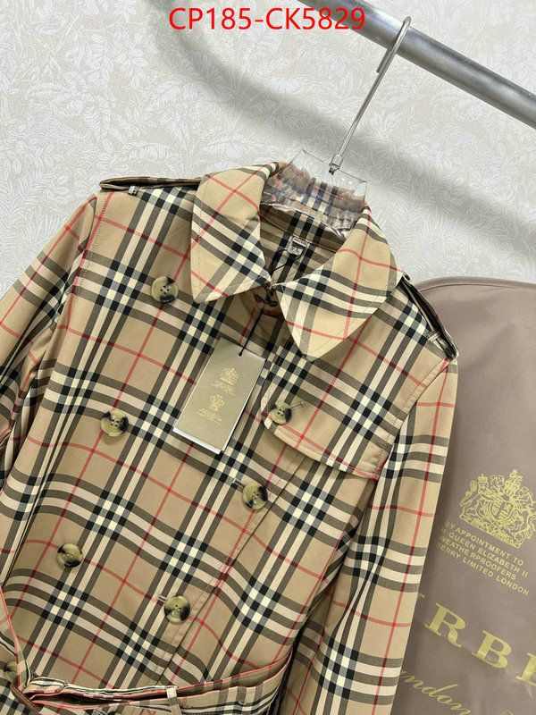 Clothing-Burberry best quality designer ID: CK5829 $: 185USD