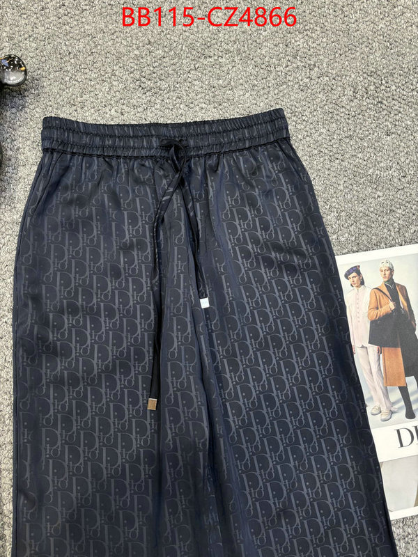 Clothing-Dior replica 1:1 high quality ID: CZ4866 $: 115USD