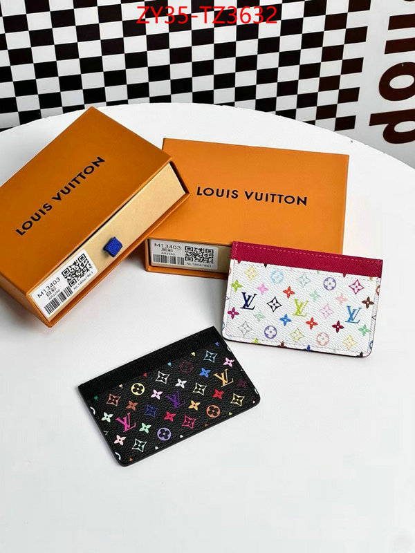 LV Bags(4A)-Wallet for sale cheap now ID: TZ3632 $: 35USD,