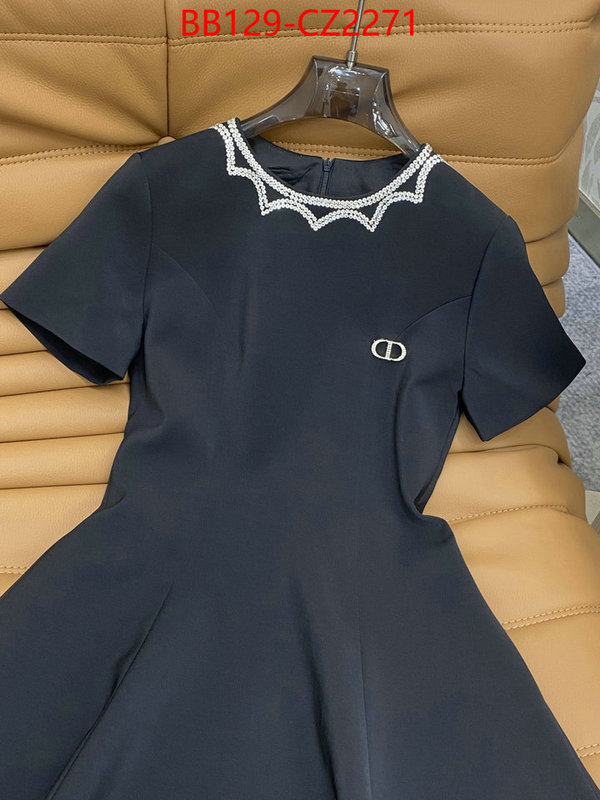 Clothing-Dior high quality aaaaa replica ID: CZ2271 $: 129USD