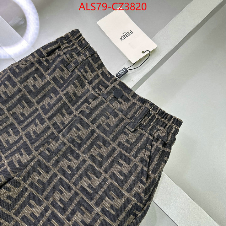 Kids clothing-Fendi highest quality replica ID: CZ3820 $: 79USD