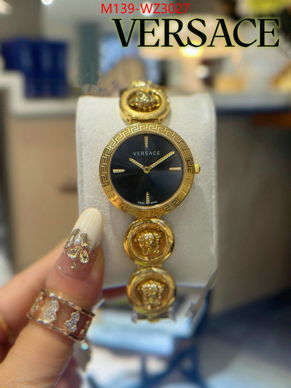 Watch(4A)-Versace 2024 luxury replicas ID: WZ3027 $: 139USD