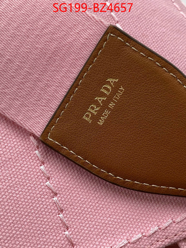 Prada Bags(TOP)-Handbag- perfect ID: BZ4657 $: 199USD,