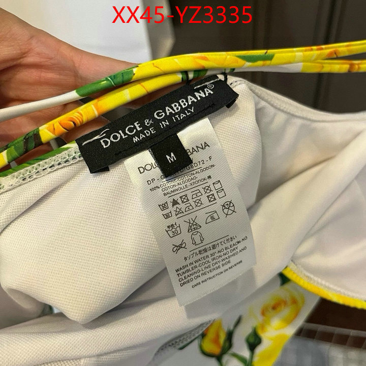 Swimsuit-DG the quality replica ID: YZ3335 $: 45USD