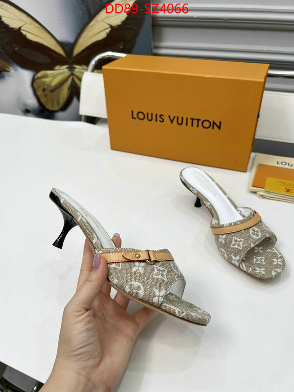 Women Shoes-LV luxury fashion replica designers ID: SZ4066 $: 89USD