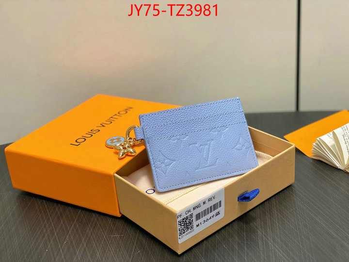 LV Bags(TOP)-Wallet fashion ID: TZ3981 $: 75USD,
