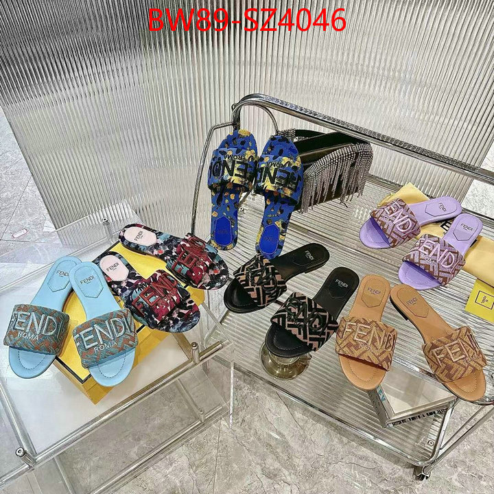 Women Shoes-Fendi replica wholesale ID: SZ4046 $: 89USD