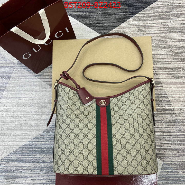 Gucci Bags(TOP)-Bucket bag- aaaaa ID: BZ2423 $: 209USD,
