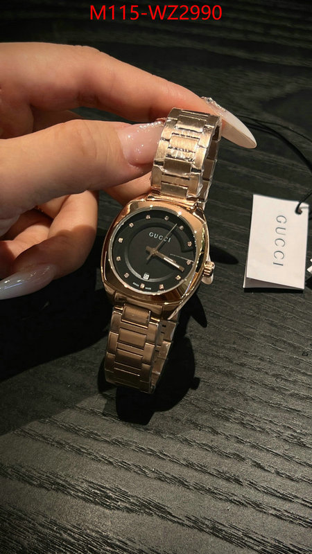 Watch(4A)-Gucci what 1:1 replica ID: WZ2990 $: 115USD
