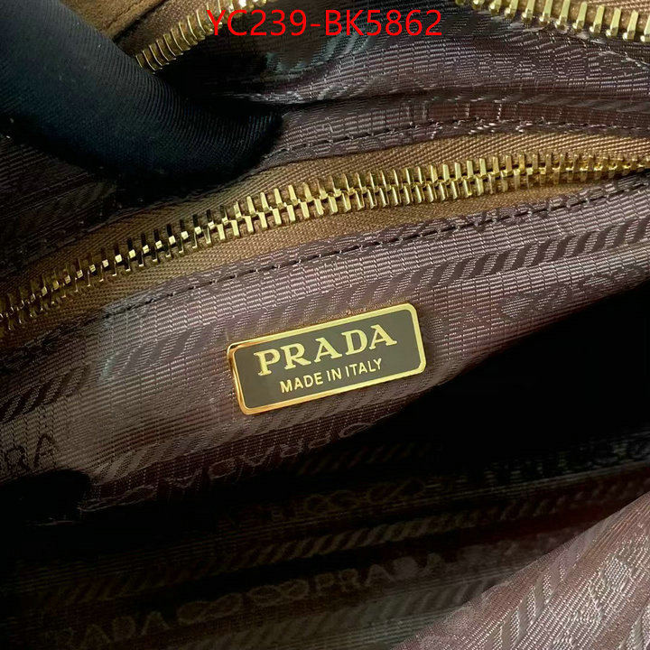 Prada Bags(TOP)-Handbag- can you buy knockoff ID: BK5862 $: 239USD,