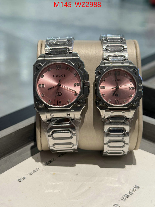 Watch(4A)-Gucci aaaaa+ quality replica ID: WZ2988 $: 145USD
