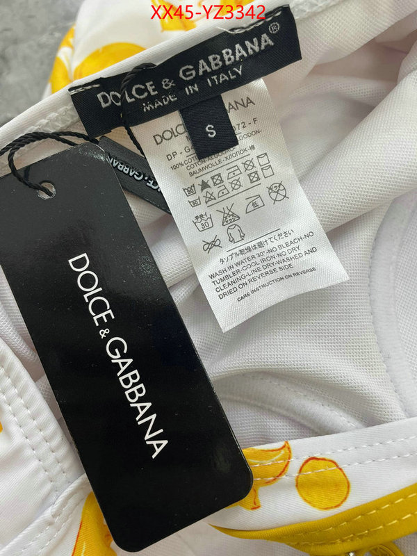 Swimsuit-DG at cheap price ID: YZ3342 $: 45USD