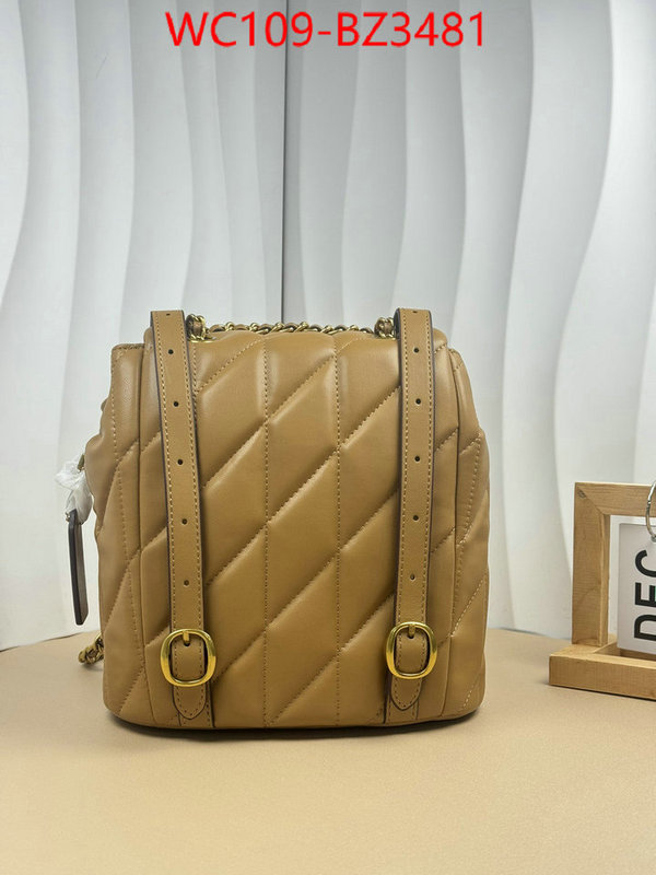 Coach Bags(4A)-Backpack- designer ID: BZ3481 $: 109USD,