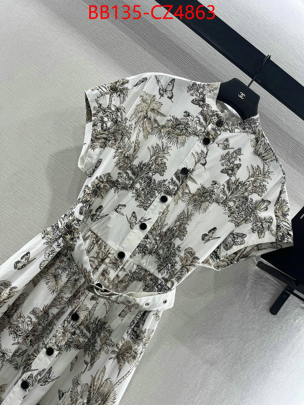 Clothing-Dior top perfect fake ID: CZ4863 $: 135USD
