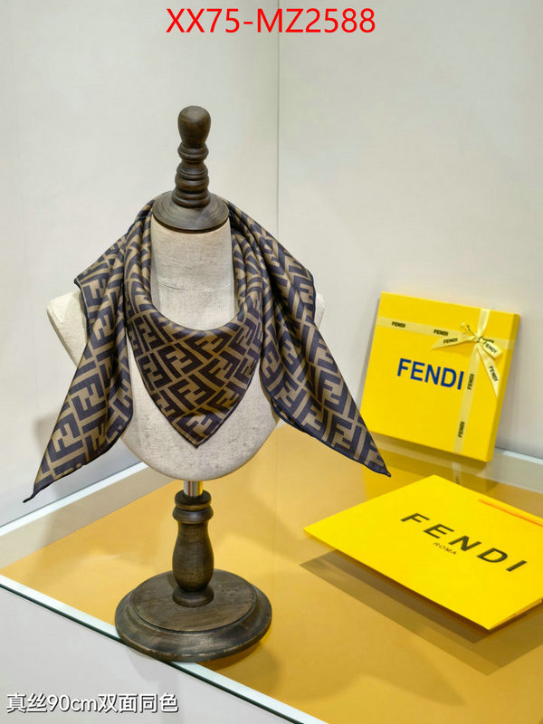 Scarf-Fendi for sale cheap now ID: MZ2588 $: 75USD