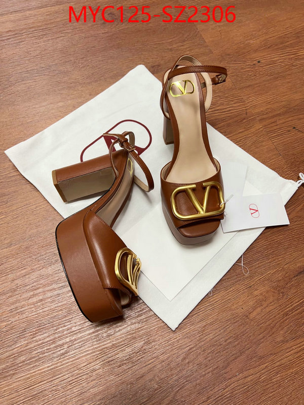 Women Shoes-Valentino best knockoff ID: SZ2306 $: 125USD