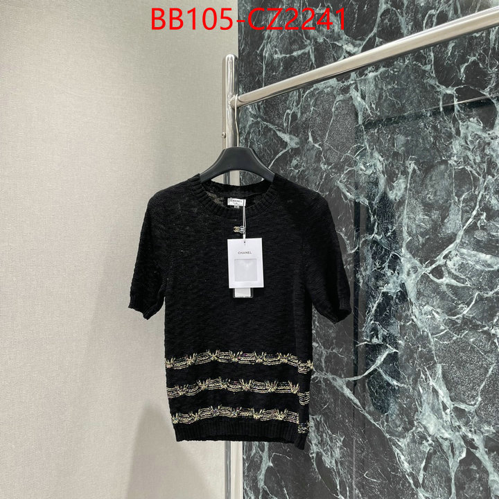 Clothing-Chanel luxury cheap replica ID: CZ2241 $: 105USD