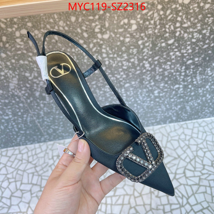 Women Shoes-Valentino best wholesale replica ID: SZ2316 $: 119USD