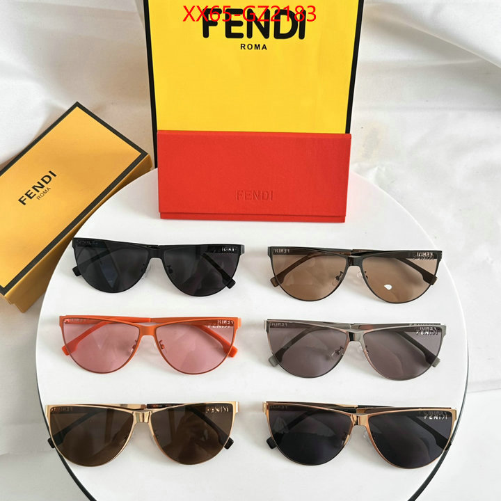 Glasses-Fendi designer fake ID: GZ2183 $: 65USD