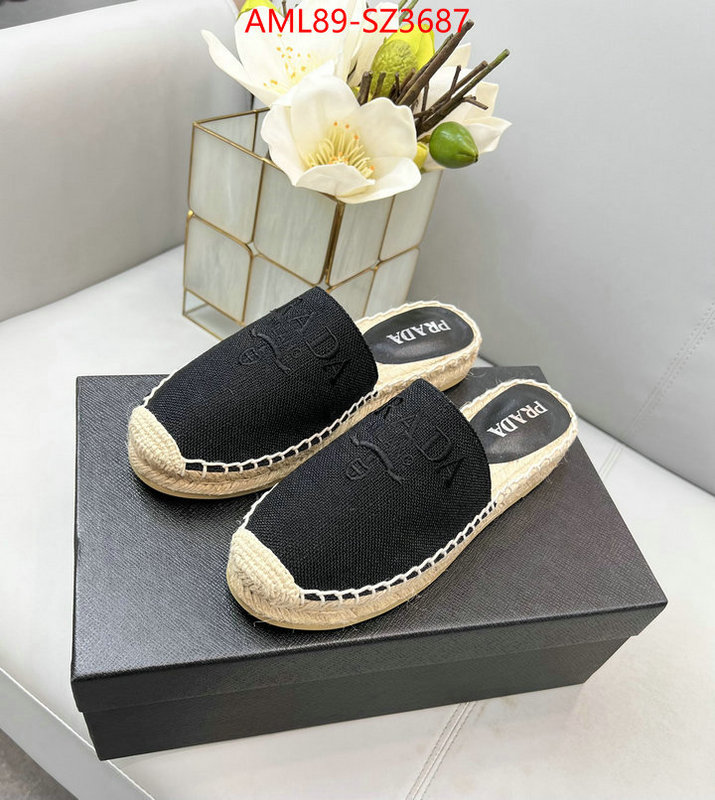 Women Shoes-Prada best fake ID: SZ3687 $: 89USD