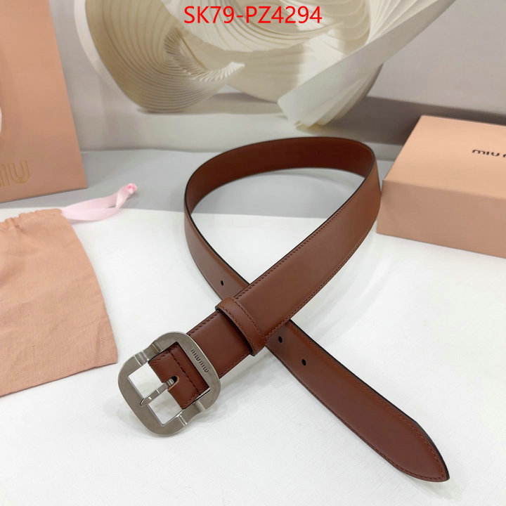 Belts-MIU MIU where can i buy ID: PZ4294 $: 79USD