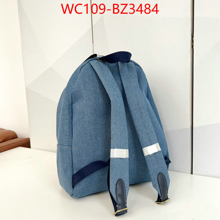 Coach Bags(4A)-Backpack- 2024 perfect replica designer ID: BZ3484 $: 109USD,