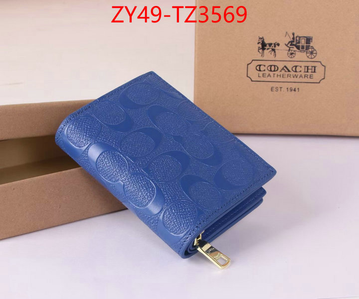 Coach Bags(4A)-Wallet what ID: TZ3569 $: 49USD,