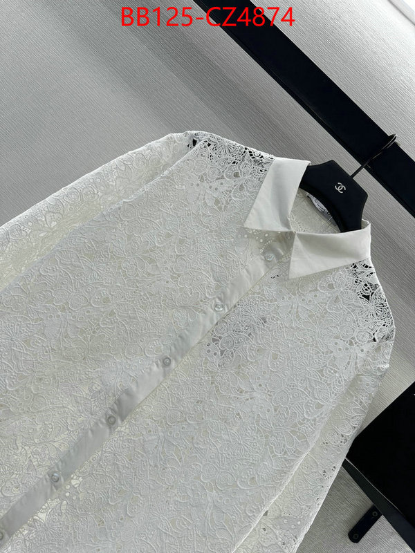 Clothing-Dior where quality designer replica ID: CZ4874 $: 125USD