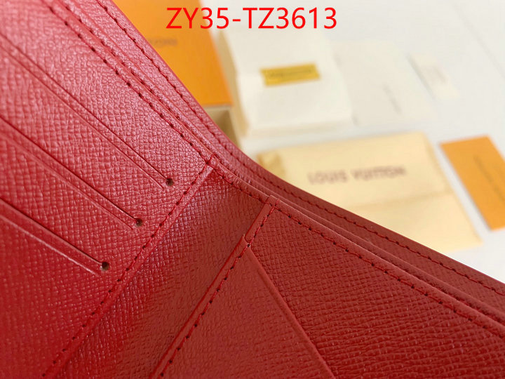 LV Bags(4A)-Wallet aaaaa replica ID: TZ3613 $: 35USD,