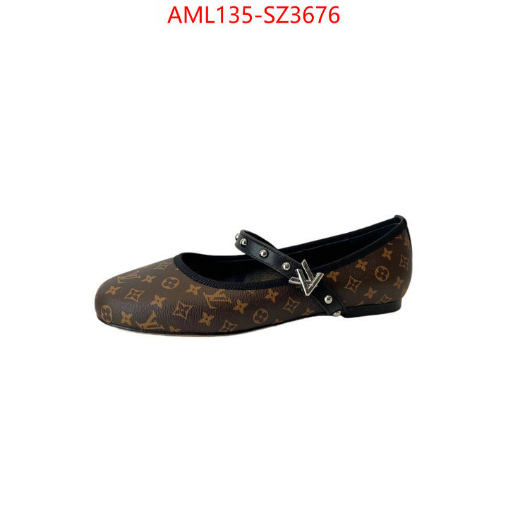 Women Shoes-LV 1:1 replica wholesale ID: SZ3676 $: 135USD