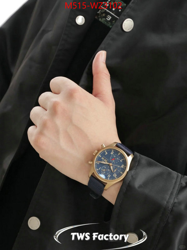 Watch(TOP)-IWC where can i buy the best 1:1 original ID: WZ3102 $: 515USD