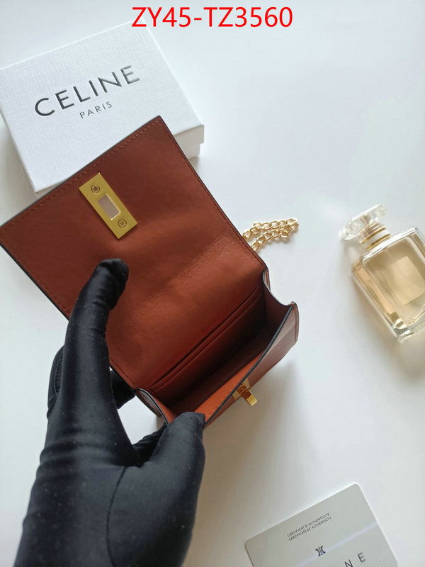 CELINE Bags(4A)-Wallet highest product quality ID: TZ3560 $: 45USD,