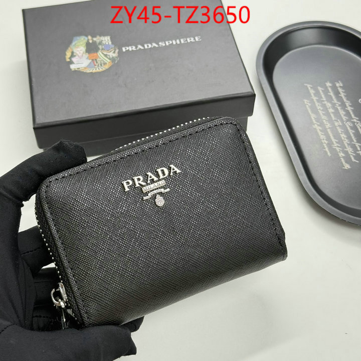 Prada Bags(4A)-Wallet top quality replica ID: TZ3650 $: 45USD,