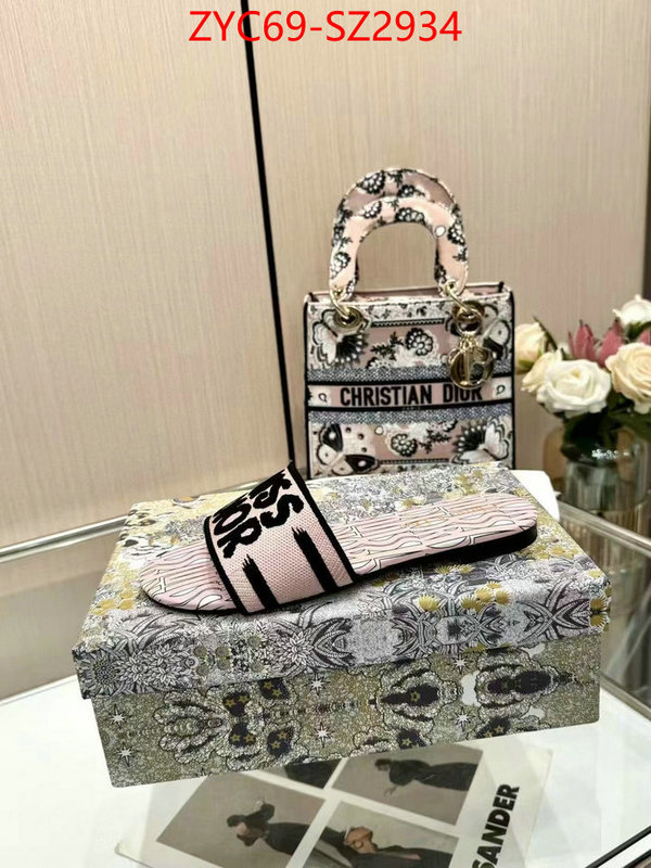 Women Shoes-Dior wholesale imitation designer replicas ID: SZ2934 $: 69USD