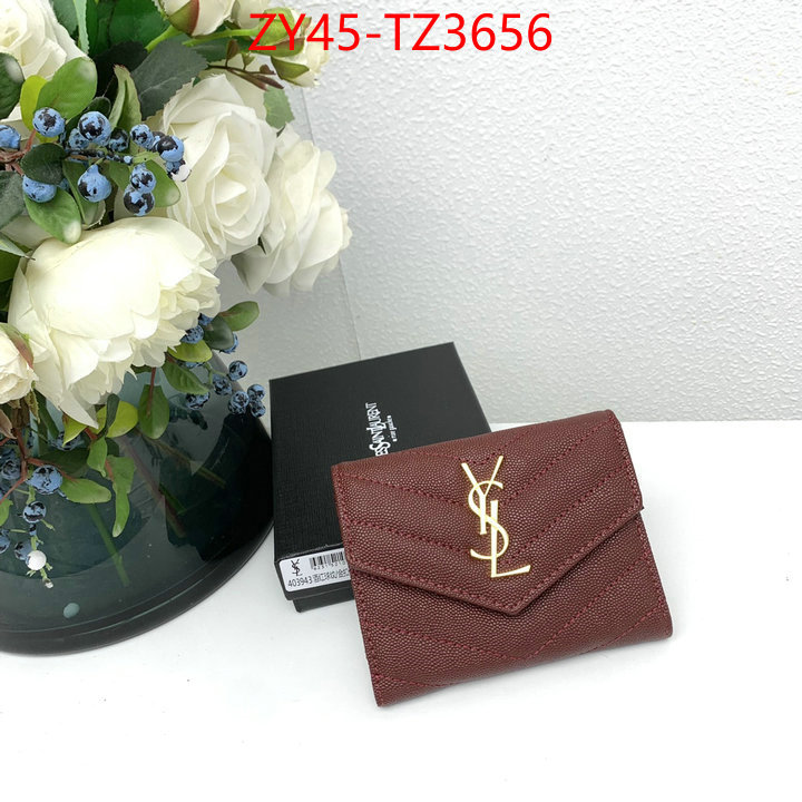 YSL Bags(4A)-Wallet- luxury fake ID: TZ3656 $: 45USD,