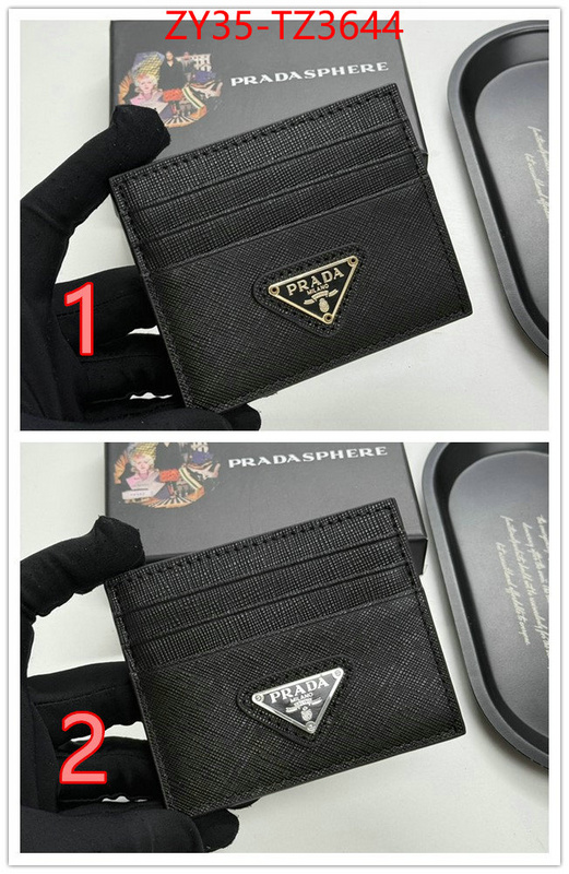Prada Bags(4A)-Wallet wholesale ID: TZ3644 $: 35USD,