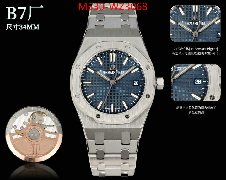 Watch(TOP)-Audemars Piguet luxury cheap replica ID: WZ3068 $: 530USD-shoes yupoo Watch(TOP)-Audemars Piguet luxury cheap replica ID: WZ3068 $: 530USD