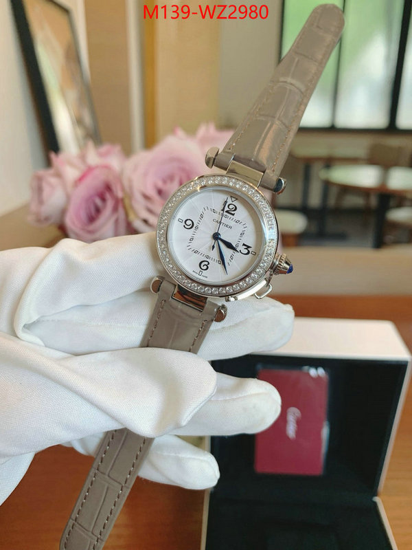 Watch(4A)-Cartier sellers online ID: WZ2980 $: 139USD