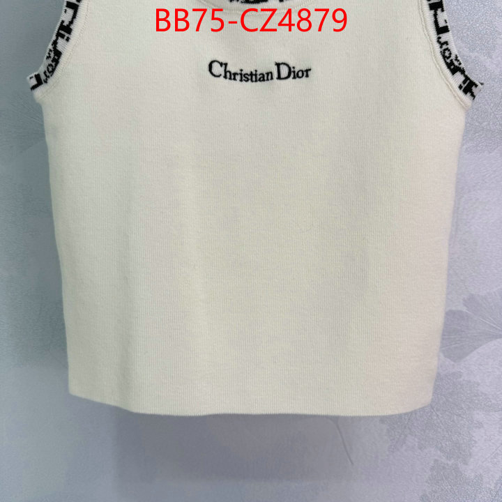 Clothing-Dior best website for replica ID: CZ4879 $: 75USD