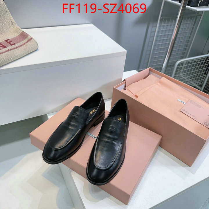 Women Shoes-Miu Miu 2024 replica wholesale cheap sales online ID: SZ4069 $: 119USD