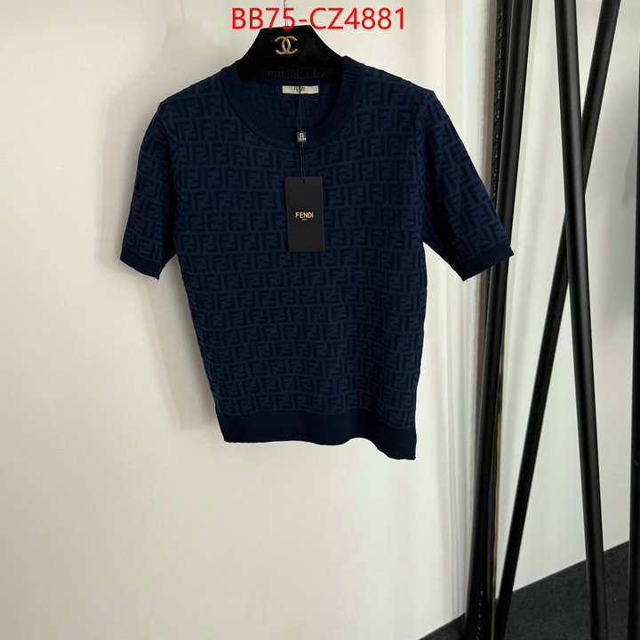 Clothing-Fendi sale ID: CZ4881 $: 75USD