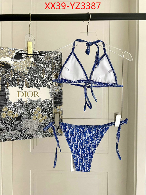 Swimsuit-Dior designer high replica ID: YZ3387 $: 39USD