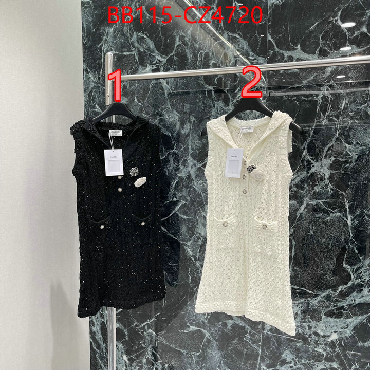 Clothing-Chanel high quality happy copy ID: CZ4720 $: 115USD