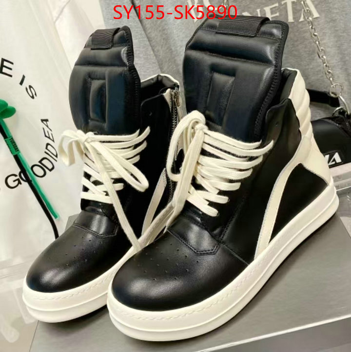 Men Shoes-RICK OWENS luxury fashion replica designers ID: SK5890 $: 155USD