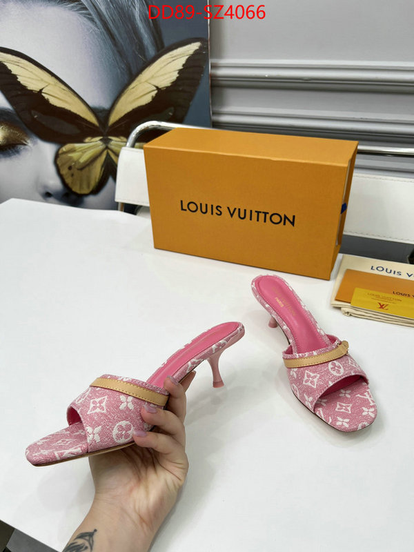 Women Shoes-LV luxury fashion replica designers ID: SZ4066 $: 89USD