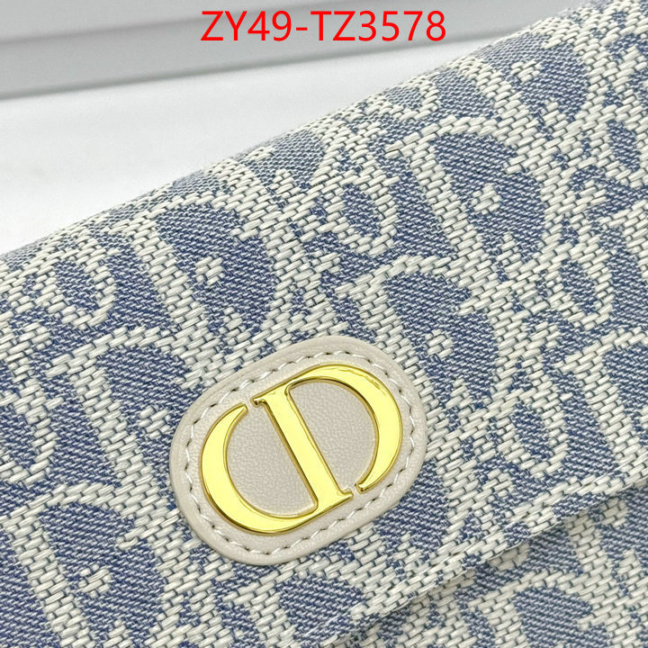 Dior Bags(4A)-Wallet- the best quality replica ID: TZ3578 $: 49USD,