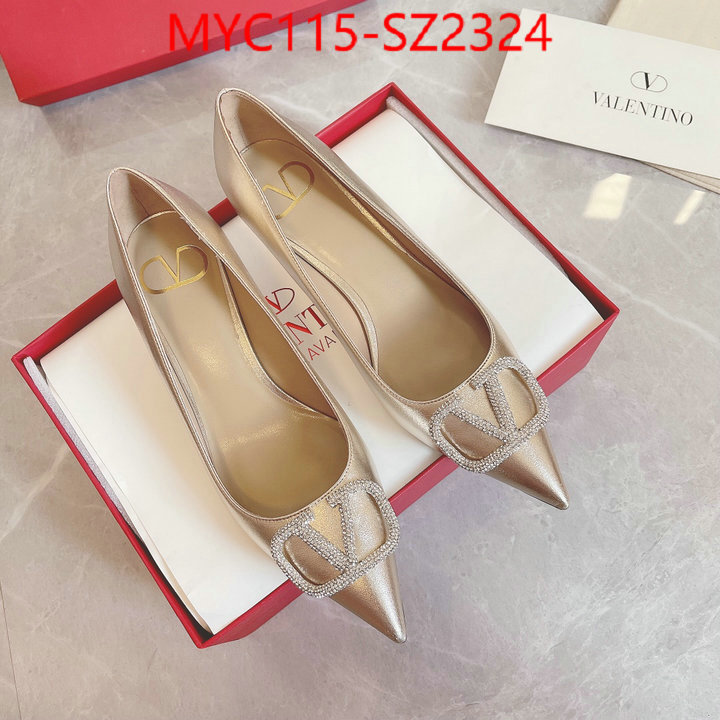 Women Shoes-Valentino top fake designer ID: SZ2324 $: 115USD