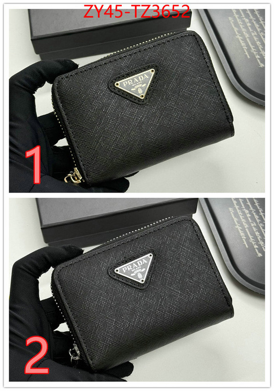 Prada Bags(4A)-Wallet wholesale replica ID: TZ3652 $: 45USD,