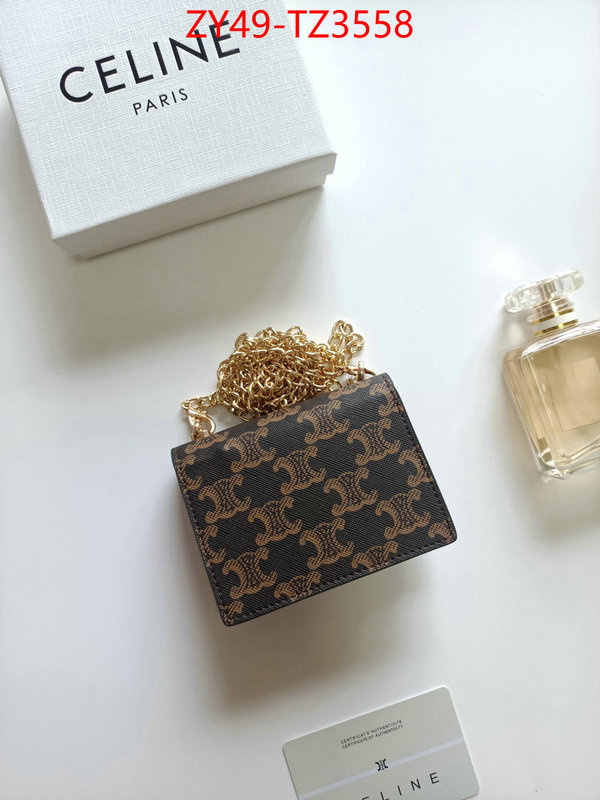 CELINE Bags(4A)-Wallet designer high replica ID: TZ3558 $: 49USD,